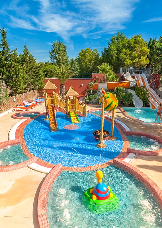 pataugeoire camping barcares avec piscine