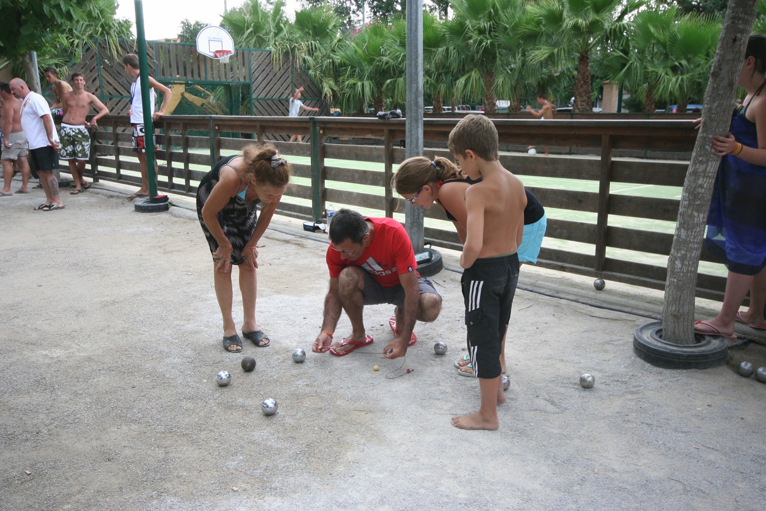 Un día en el camping