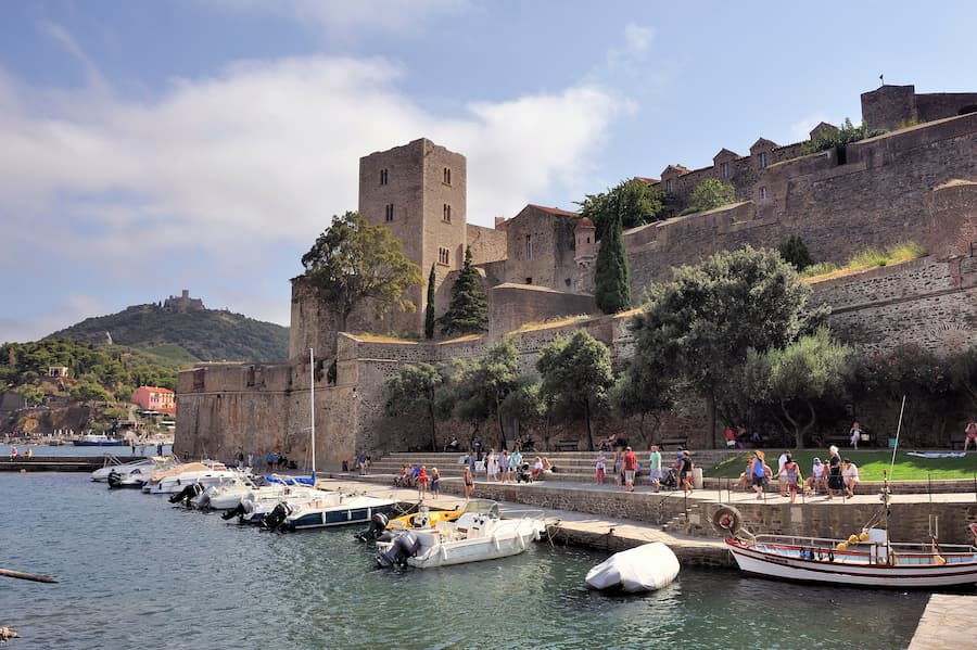 chateau royal collioure - pyrenees-orientales